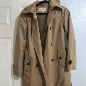 Brown Michael Korda Rain Jacket